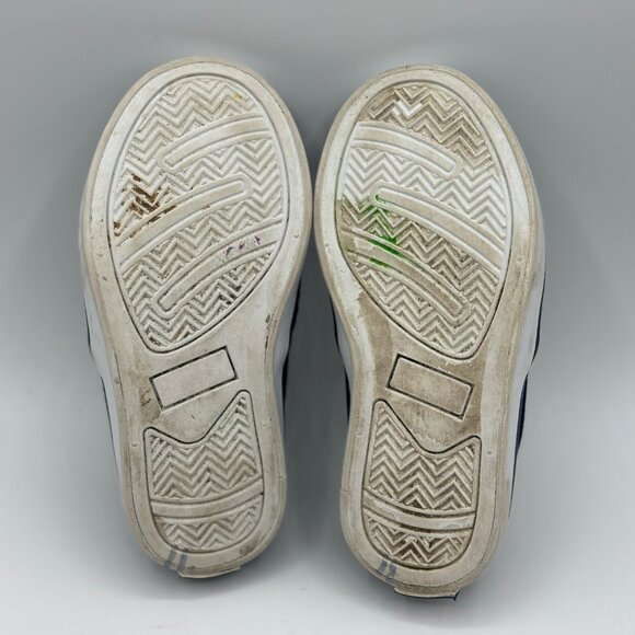 Janie and Jack Boys' Peanuts Snoopy And Woodstock Sneakers Navy Toddler Size 8 - Picture 7 of 9